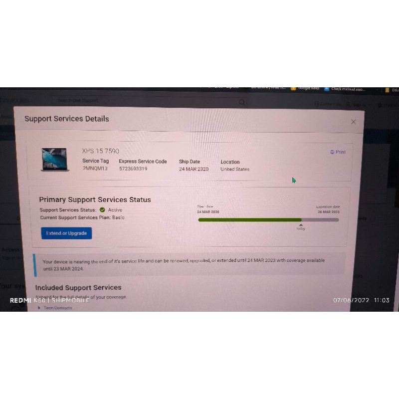 Laptop Dell XPS 15 7590