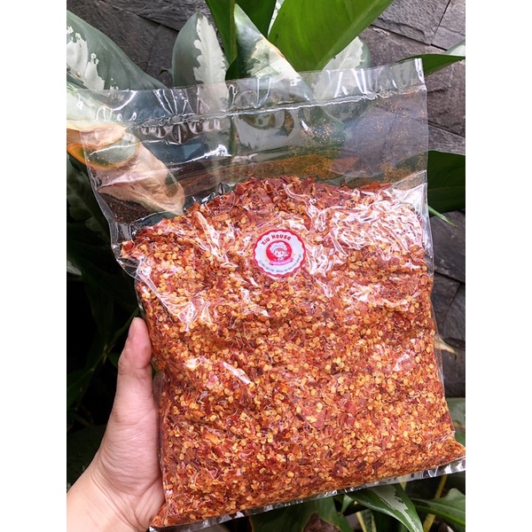 500Gr Ớt Bột Khô Nguyên Hạt Bình Định Nhà Làm
