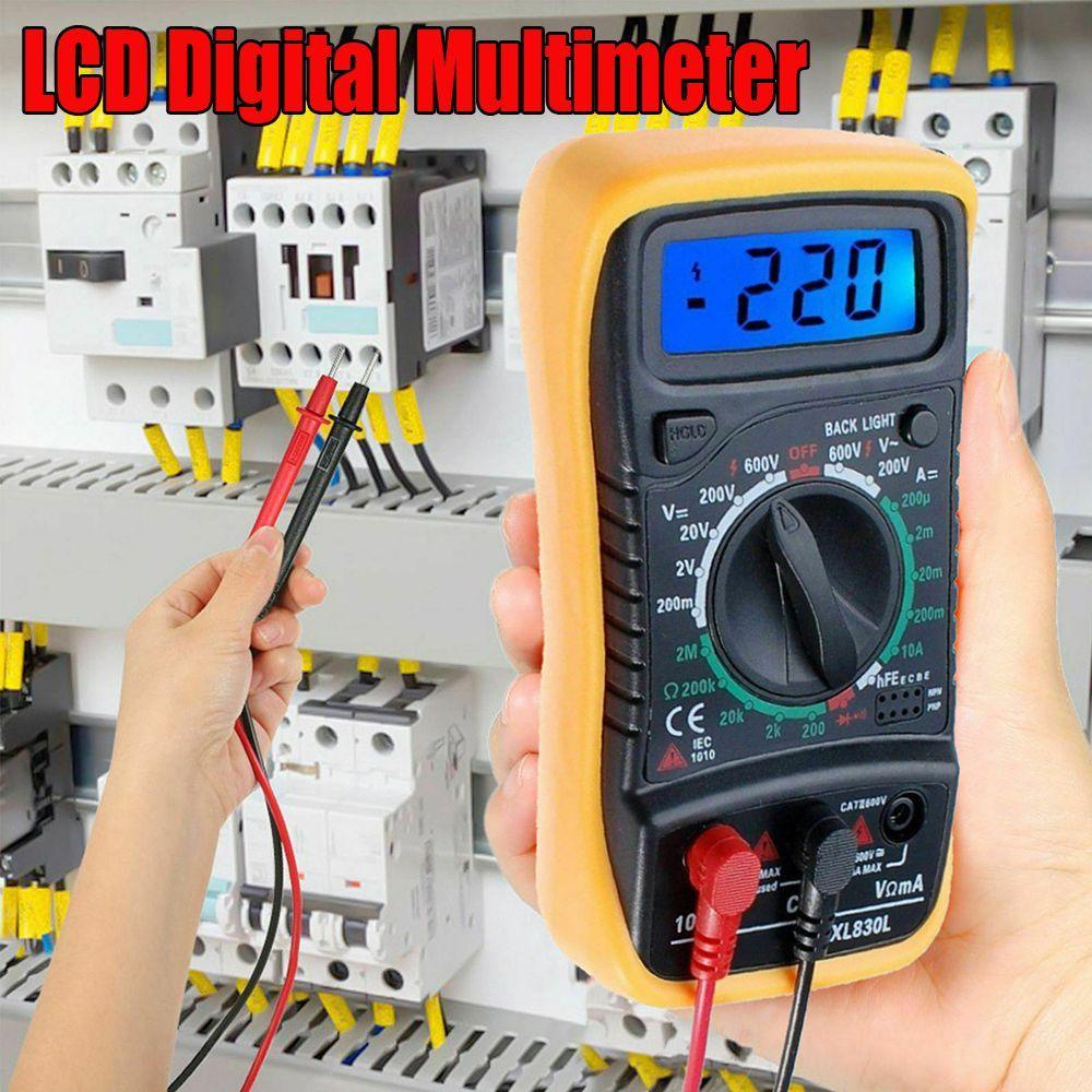 PINEVN Đồng Hồ Vạn Năng Kỹ Thuật Số LCD Kiểm Tra Dòng Điện AC DC OHM