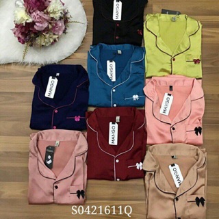 Đồ bộ pijama chất satin lụa