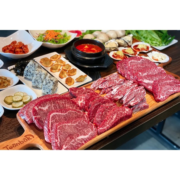 Hà Nội [E-Voucher] Buffet Premium nướng thượng hạng tại nhà hàng Jeonbok ẩm thực Hàn Quốc số 1 tại Hà Nội - Áp dụng buổi