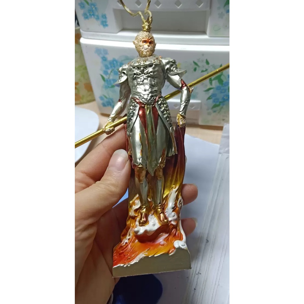 Mô hình tượng Ngộ Không Tề Thiên Đại Thánh cao 22 cm - Wu kong Tây Du Ký