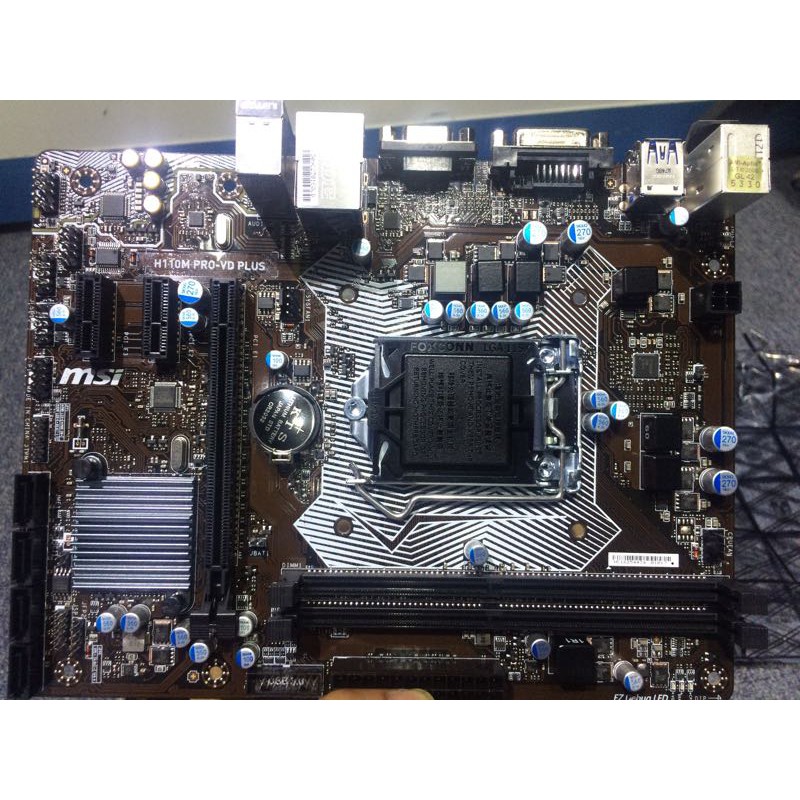 Main MSI H110M PRO-VD Socket 1151 qua sử dụng, nguyên bản có chặn