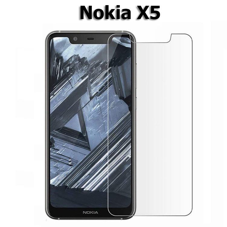 Combo 3 kính cường lực Nokia 5.1 Plus/ X5 Chống vỡ, chống xước màn hình