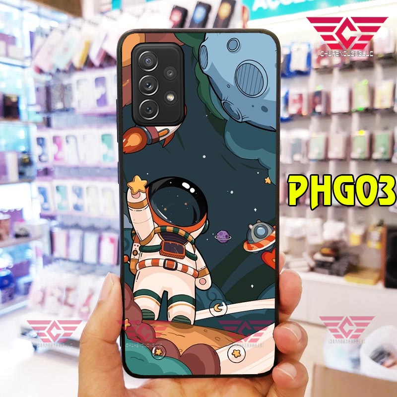 Ốp lưng samung A13 - A23 - A33 - A53 - A50 - NOTE 10 LITE Phi hành gia cực đẹp
