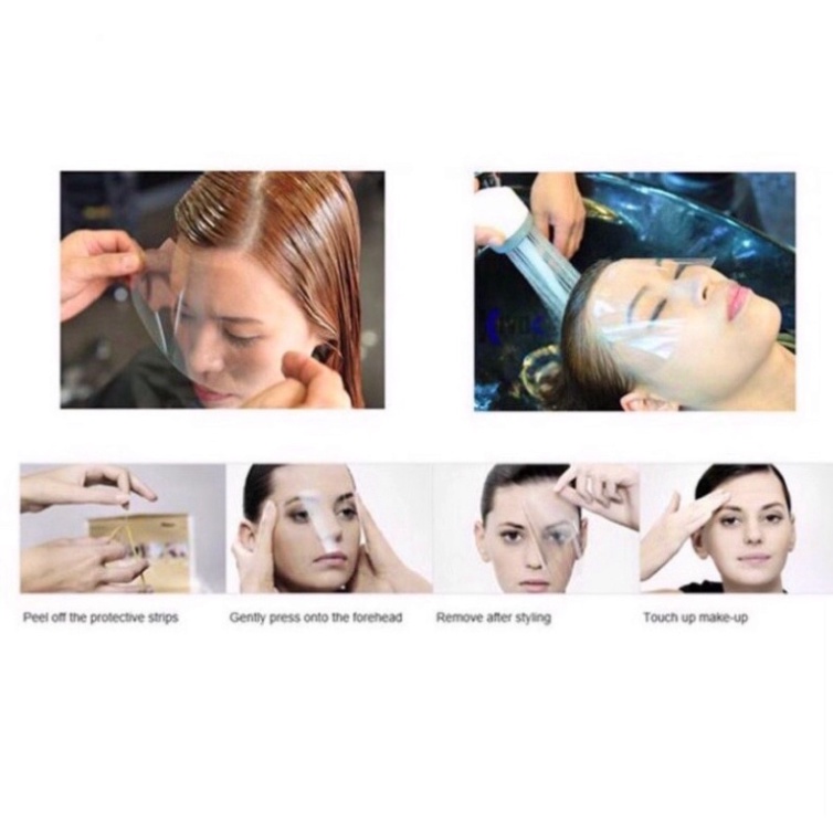 Miếng dán che mặt Nhuộm, Uốn, Ép Tóc - Tránh thuốc dính vào trán và mặt