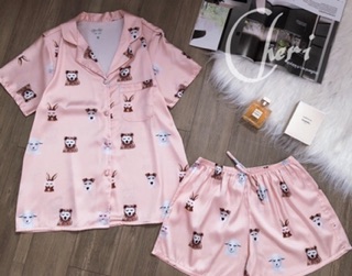 PIJAMA LỤA SATIN PHỐI🌸