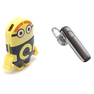 Máy nghe nhạc MP3 Minion + tặng tai nghe Bluetooth(giao màu ngẫu nhiên)