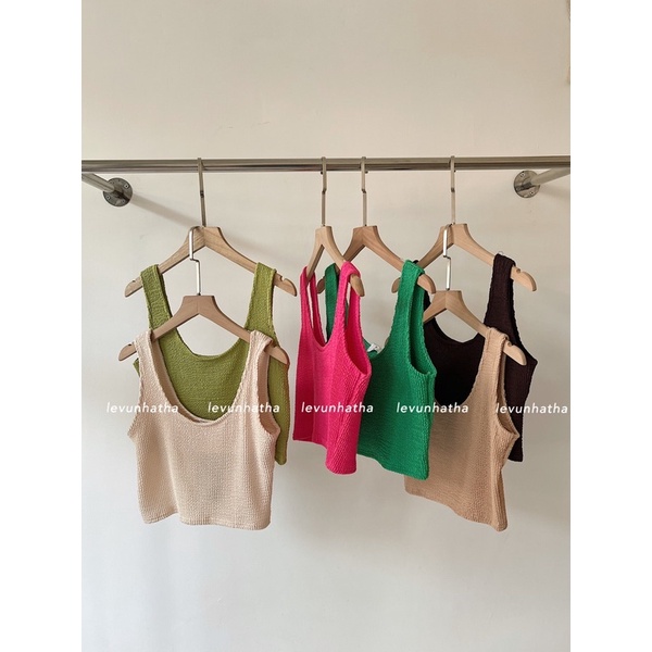 Áo tanktop nhún