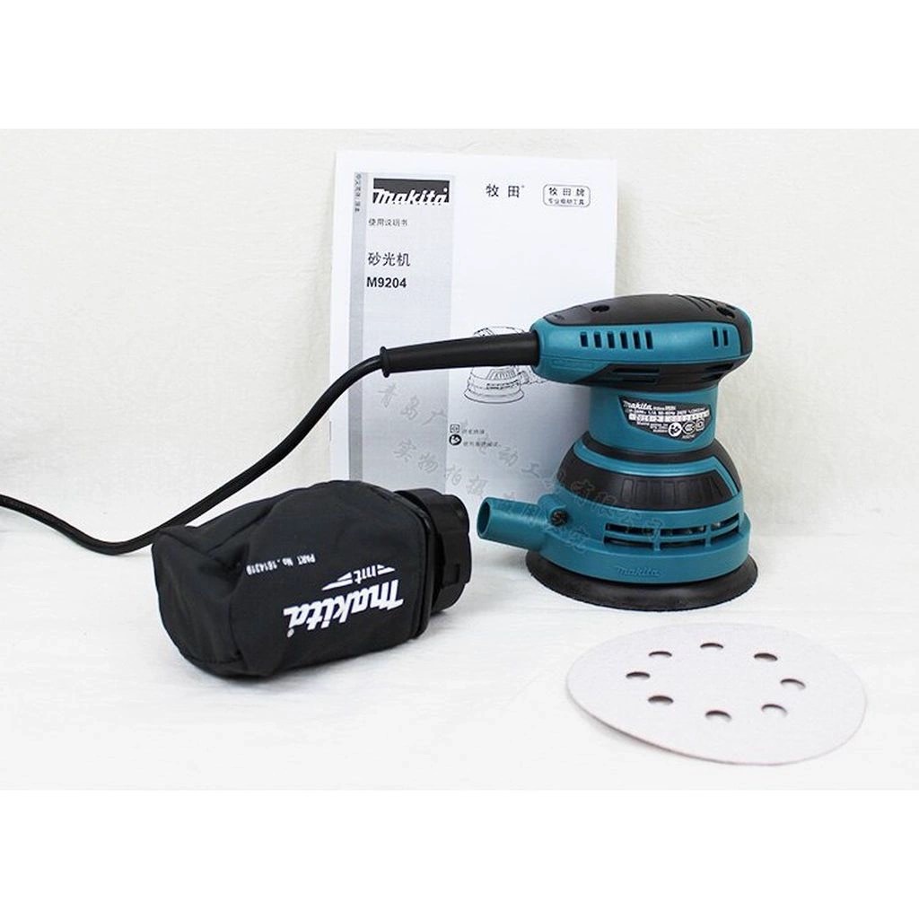 Máy chà nhám xoay 240W dùng đĩa 125mm Makita M9204B - Hàng chính hãng