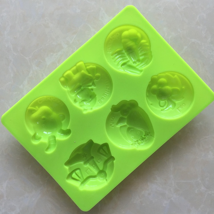 Khuôn silicone 6 Ngăn Làm Bánh 12 Ngăn Hình Chòm Sao DIY