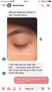 Dưỡng mi [Hàng order Thái Lan]