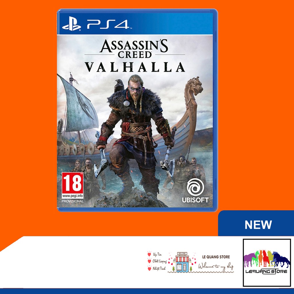 Đĩa Game PS4: Assassin's Creed Valhalla