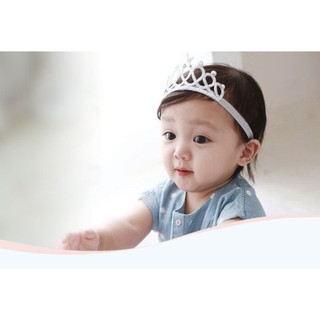 Băng đô - vương miện đính đá cho bé