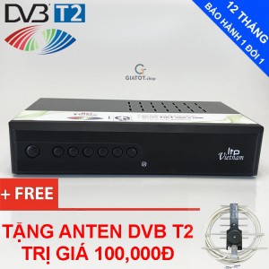 Đầu thu kỹ thuật số DVB T2 LTP STB-1406 tặng Anten DVB T2