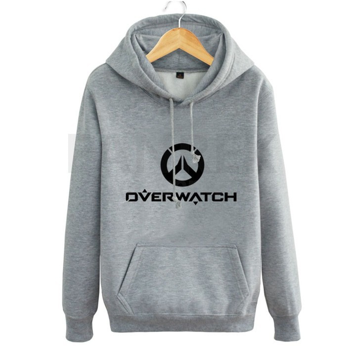 Áo Khoác Hoodie Phối Khóa Kéo Phong Cách Overwatch 4