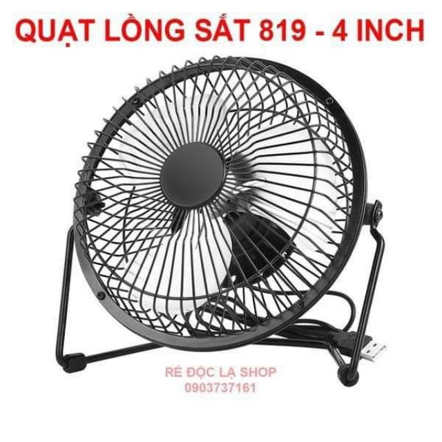 QUẠT LỒNG SẮT 819 (XỊN),,