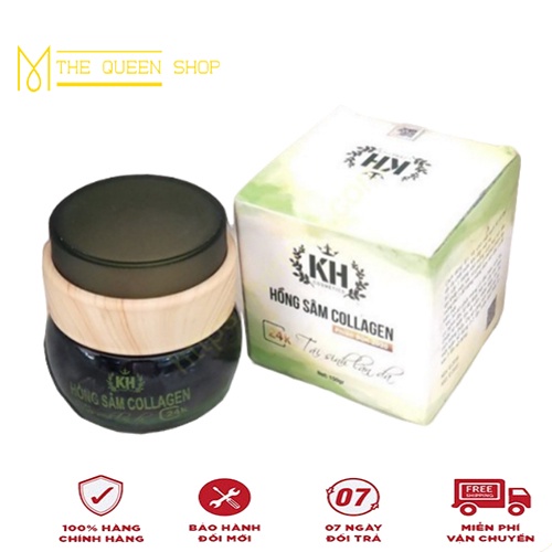 Mặt nạ hồng sâm Collagen Kim Hoàng 24k