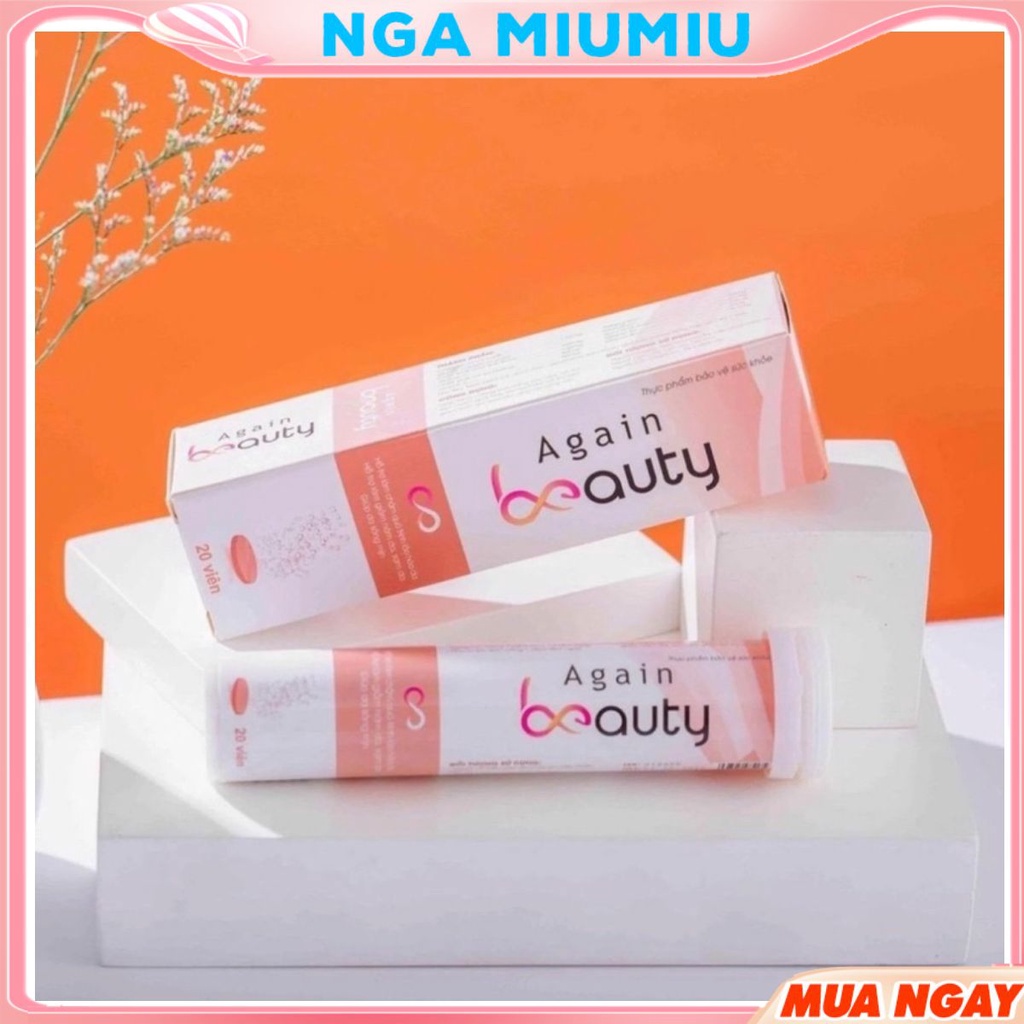 (Mua 3 tang 1)Again beauty collagen viên sủi -CHÍNH HẠNG