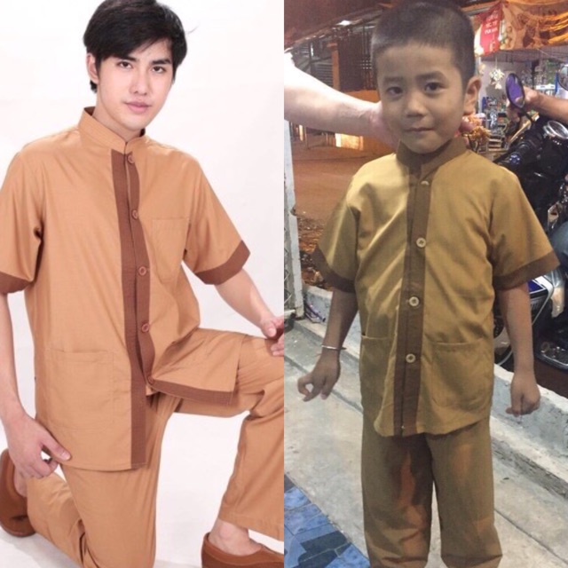 ĐỒ LAM ĐI CHÙA # Lãnh tụ phối ba và bé
