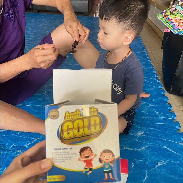 Anphakids Gold -  Hỗ Trợ Trẻ Biếng Ăn, Tiêu Hóa Kém. Tăng Cường Sức Đề Kháng