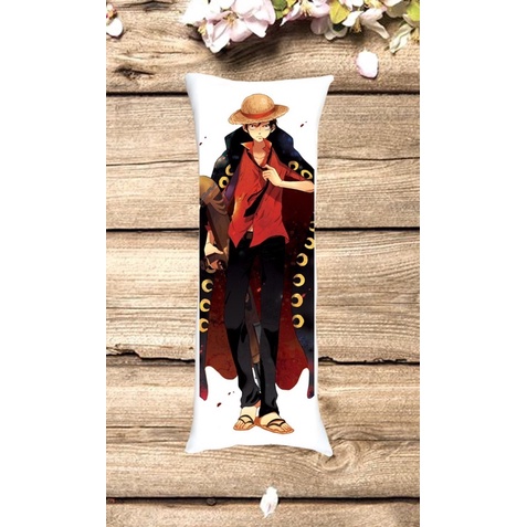 Gối dakimakura One Piece dài 40cm x 1m / Gối ôm One Piece luffy,ZôZ,sanji,