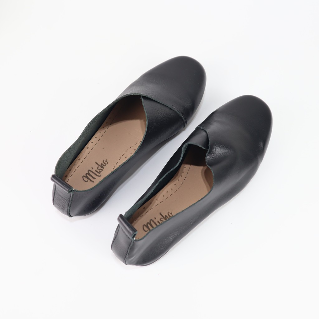 Giày mọi đế bằng da thật Misho 1124 | BigBuy360 - bigbuy360.vn