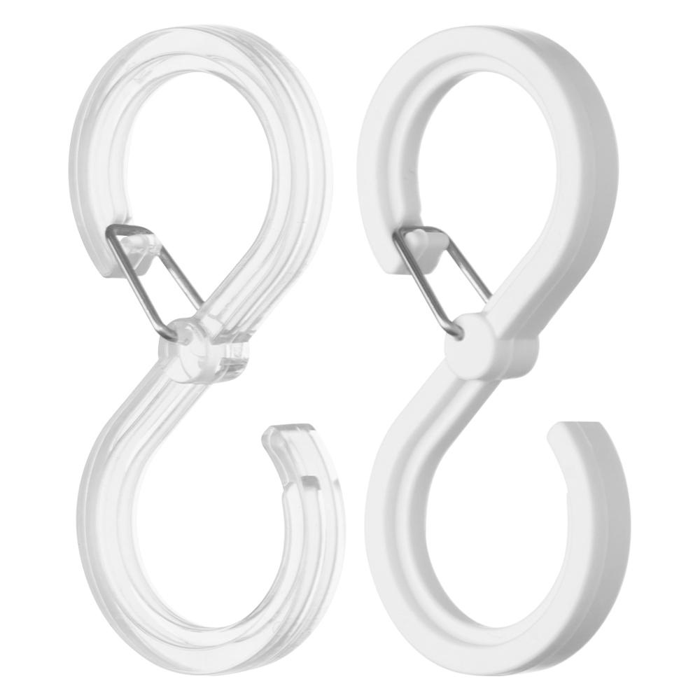 Set 8 Móc Treo Đồ Hình Chữ S Chống Gió Tiện Dụng