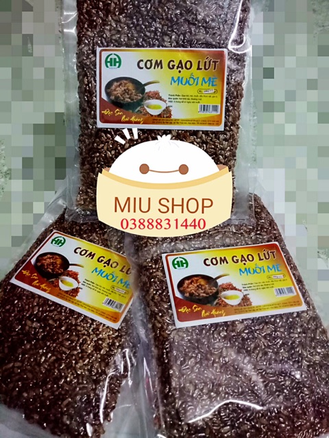 Cơm gạo lứt muối mè