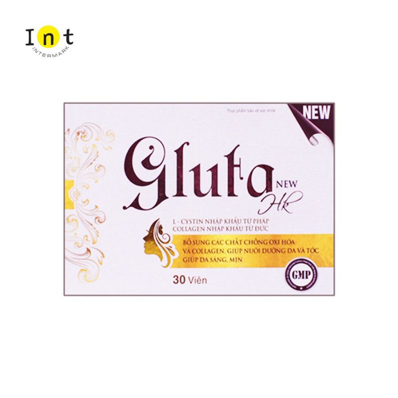 Hộp 30 Viên Uống Làm Đẹp GlutaNew Hoàng Kim