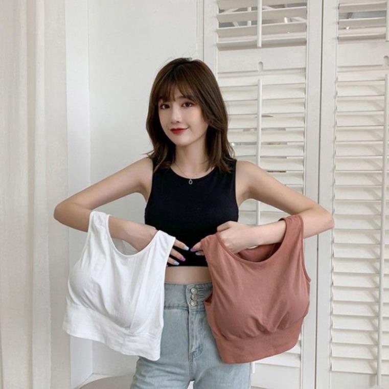[Giá sỉ] Áo Bra Ba Lỗ Dáng Croptop Siêu Hót Phong Cách Hàn (8862)