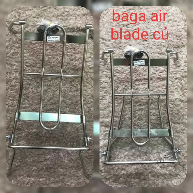 Baga bửng air blade inox đời 2007-2010