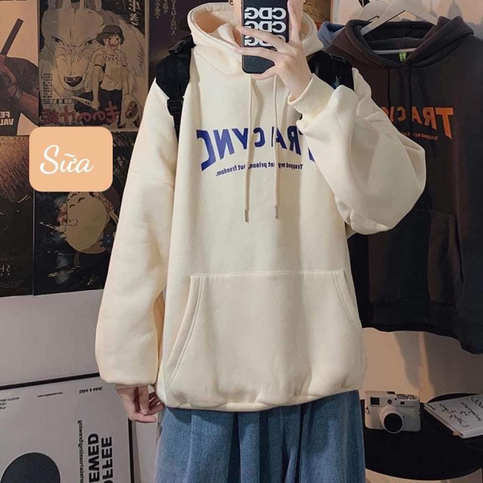 Áo Hoodie Nam Nữ TRACYNC Chất Nỉ Cotton Dày Mịn, Áo Hôdie Nữ | BigBuy360 - bigbuy360.vn