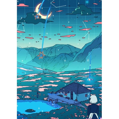 Bộ Tranh Đính Đá 5D Tự Làm Họa Tiết Hoạt Hình Nhật Bản Trang Trí Phòng Bé