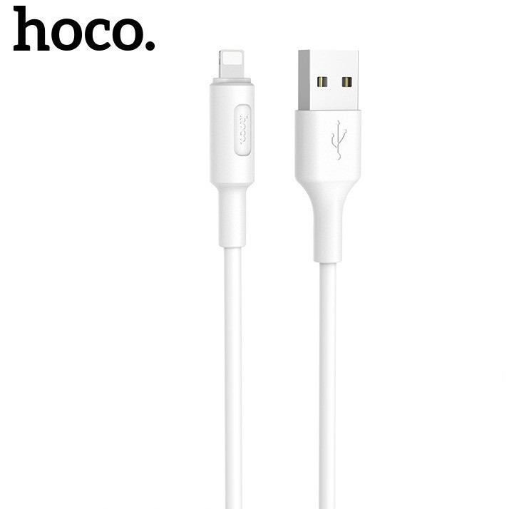 Dây Cáp sạc iPhone HOCO X25 dài 1M sạc nhanh IP 5 6 7 8 plus x xr xs max pro 11 12 Lightning Micro Type C QC 3.0 2.0 xịn