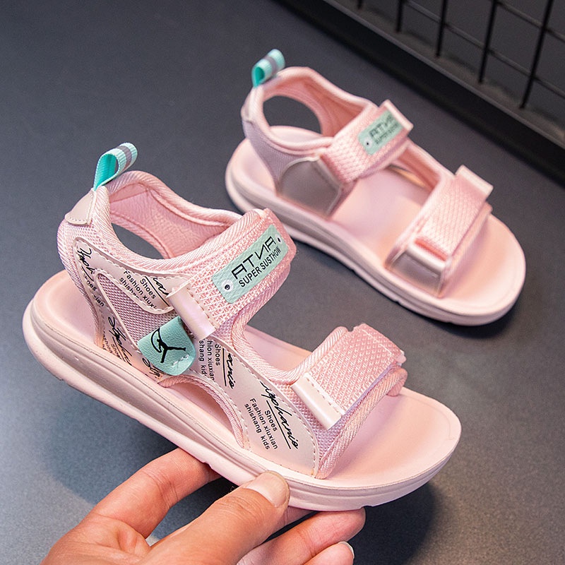 Xăng đan Đế Mềm Chống Trượt Thoáng Khí Thời Trang Cho Bé