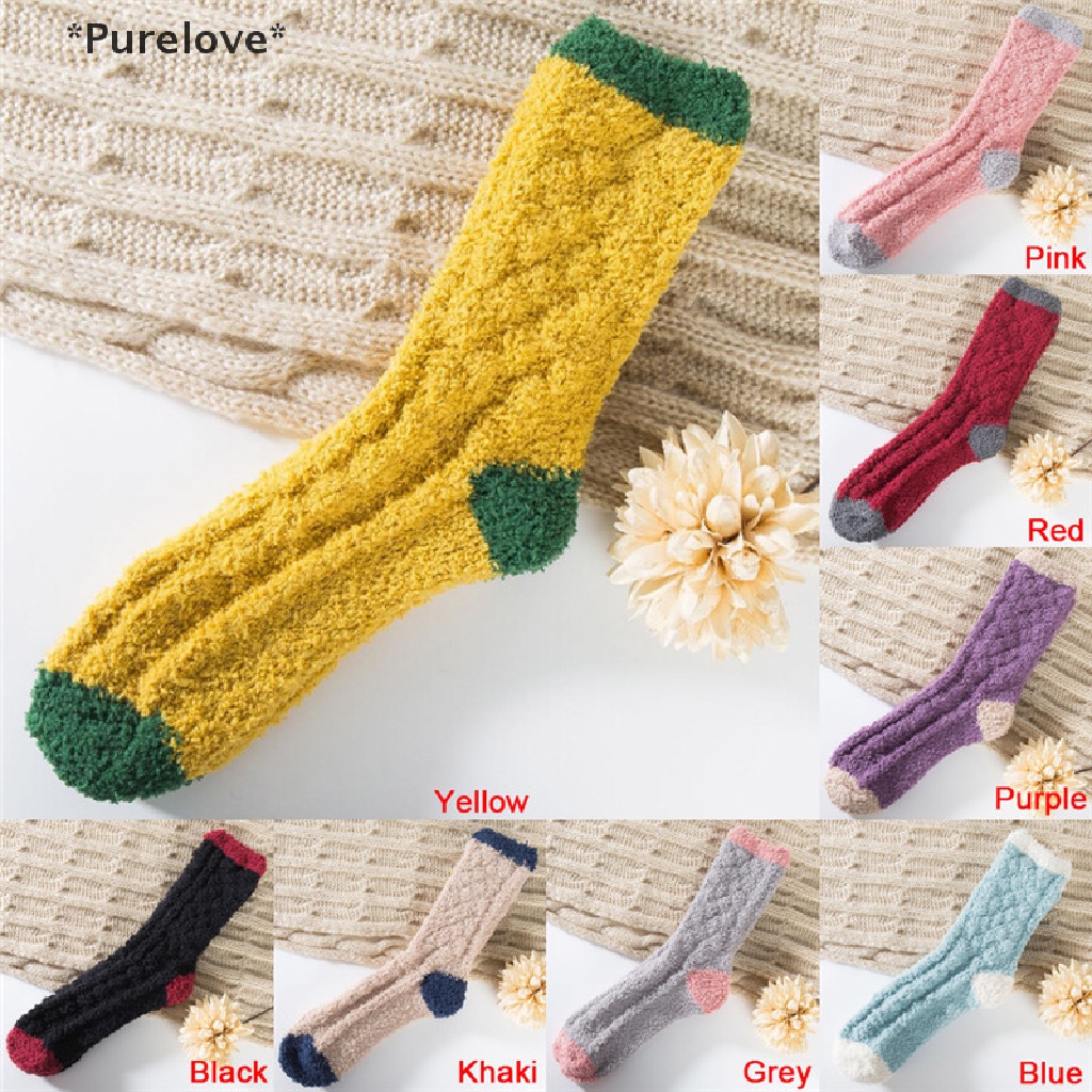 Đôi Vớ Len Cashmere Ấm Áp Thời Trang Mùa Đông Cho Nữ