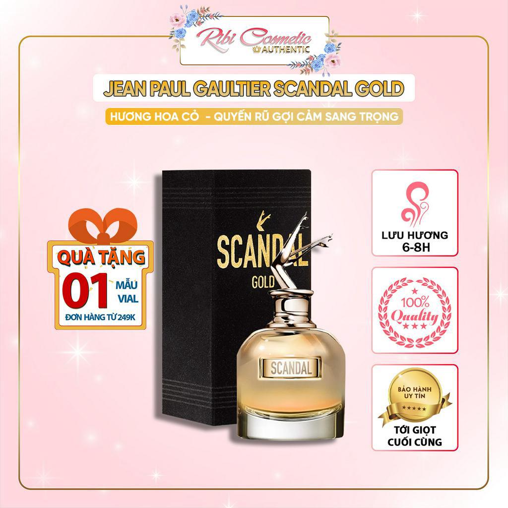 Nước Hoa Nữ Jean Paul Gaultier Scandal Gold Phiên Bản Mới Của Scandal Sang Trọng Quý Phái