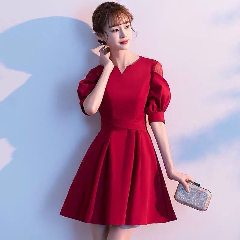 Đầm dự tiệc phối tay lưới bigsize 65_95 kì | BigBuy360 - bigbuy360.vn