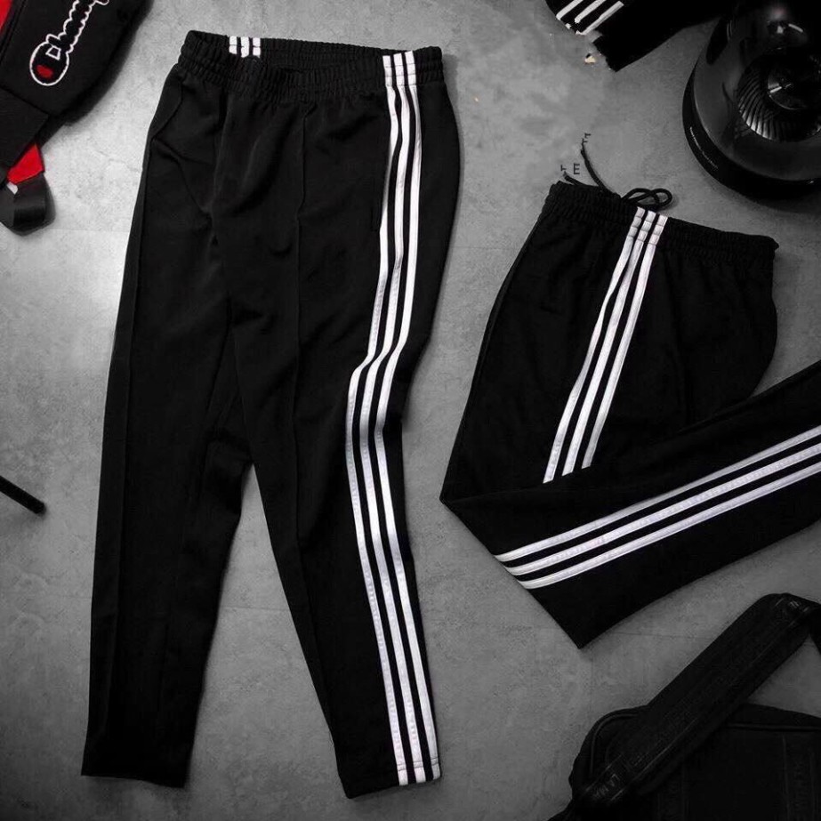 Quần thể thao nam nữ JK fashion nỉ dày dặn 3 sọc Jogger | BigBuy360 - bigbuy360.vn