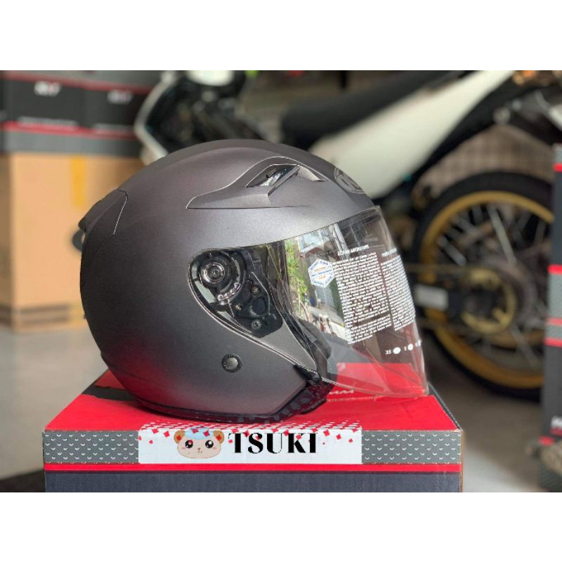 MŨ BẢO HIỂM KYT 3/4 VENOM 2 KÍNH