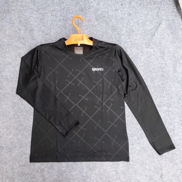 áo thể thao tay dài💖FREESHIP💖áo thun dài tay ép vân | BigBuy360 - bigbuy360.vn