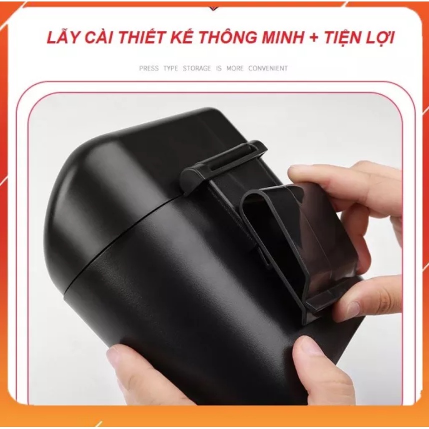 Thùng Rác Siêu Gọn Cho Xe Ô Tô - Thùng Rác Mini Thông Minh - Hàng Nhập Khẩu