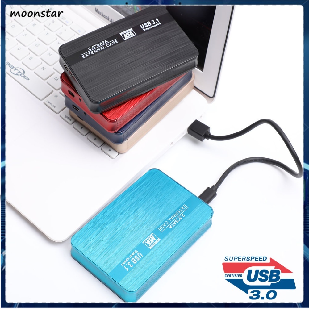 SATA Hộp Đựng Ổ Cứng Ngoài Ms Type-C Usb 3.1 2.5inch