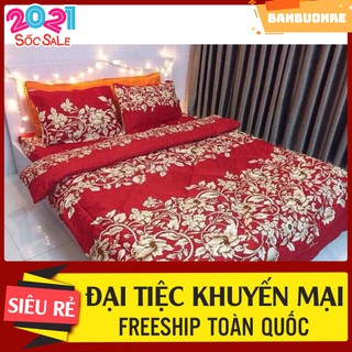 Sỉ set chăn phao ga gối poly cho đệm 2mx2m2