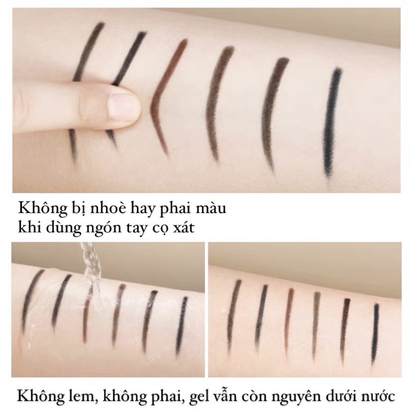 GEL KẺ MẮT SHE LOVES, EYELINER SIÊU MẢNH NHIỀU MÀU HIỆN ĐẠI, DỄ VẼ KHÔNG LEM, KHÔNG TRÔI, CHỐNG THẤM NƯỚC