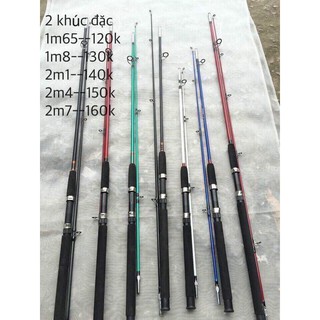 Cần câu cá ❤️free ship❤️ cần 2 khúc đặc shimano scabard 1m65 đến 2m7