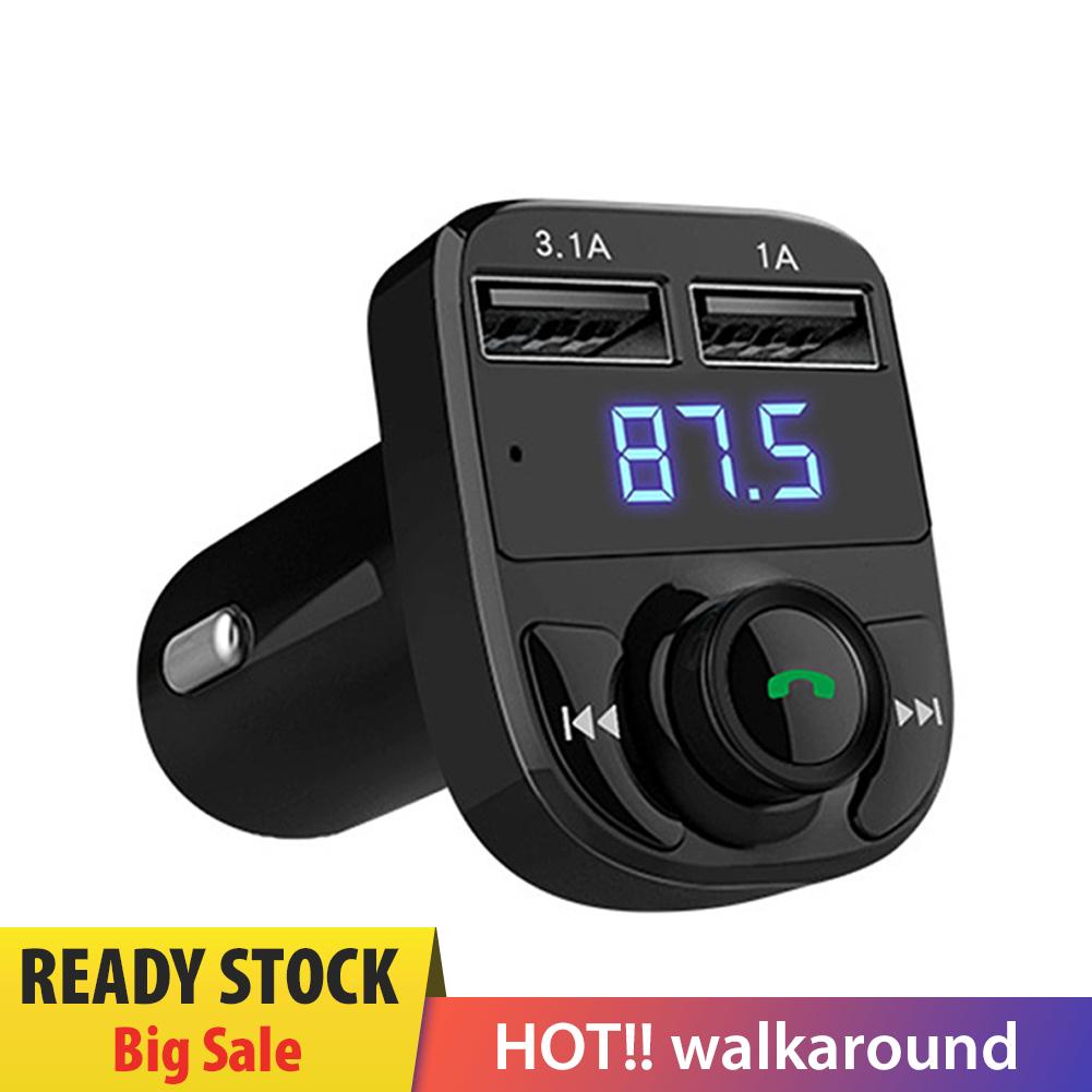 Tẩu Sạc Hai Cổng USB Bluetooth HY-82 Tích Hợp Máy Nghe Nhạc MP3 FM