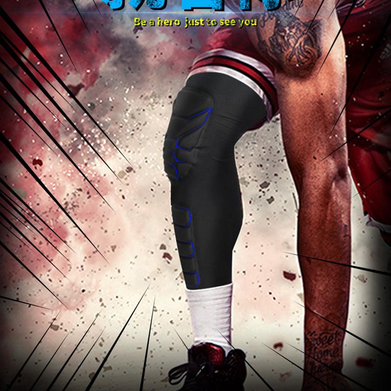 Sports Knee Pads And Long Breathable Protection Size Leg Set Basketball Riding Protective Gear