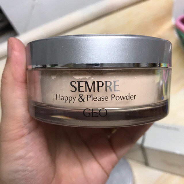 Phấn Phủ Bột Geo Sempre Happy &amp; Please Powder 25gr